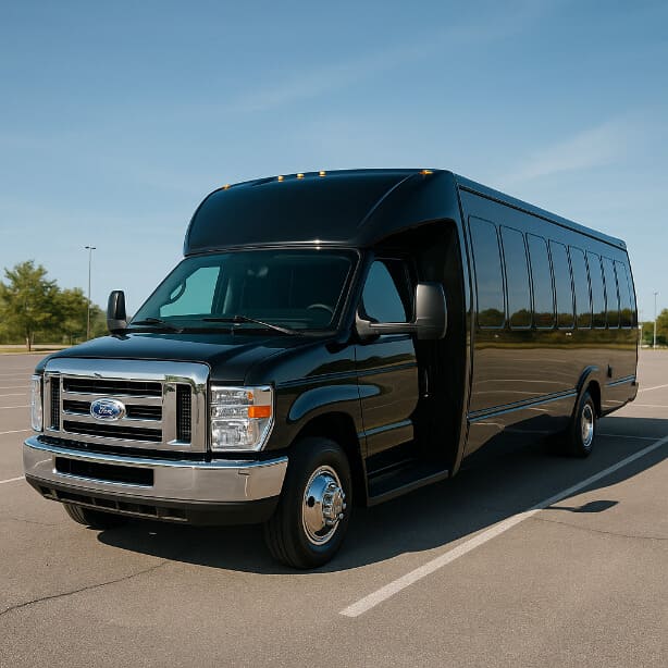 Charter Bus Rental Corona 18 Passenger Minibus