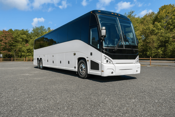 Charter Bus Rental Corona 56 Passenger Charter Bus