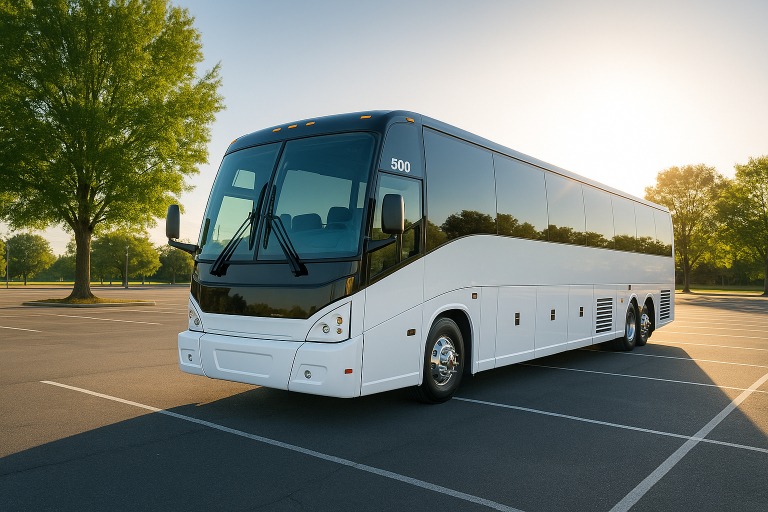 Corona coach bus rental
