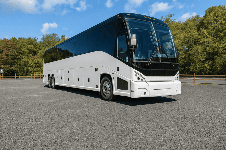 picture of Charter Bus Rental Corona coach bus