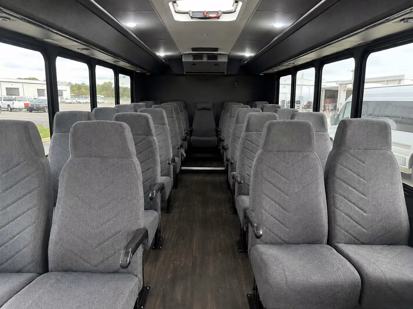 20 passenger minibus inside