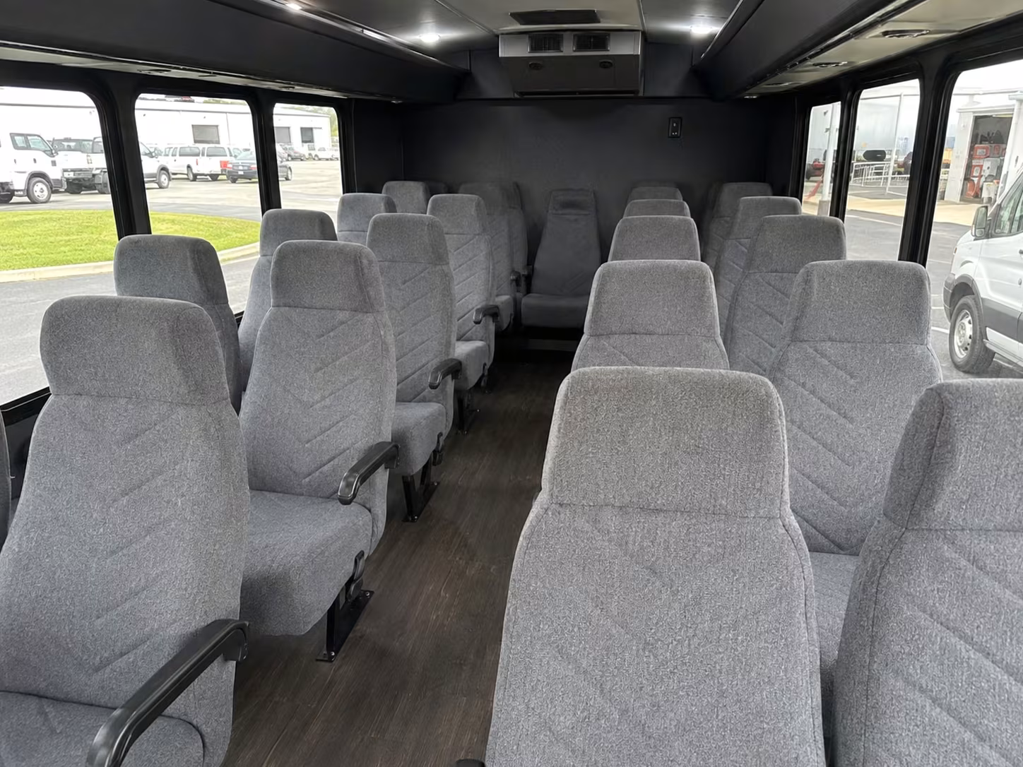 20 passenger minibus interior