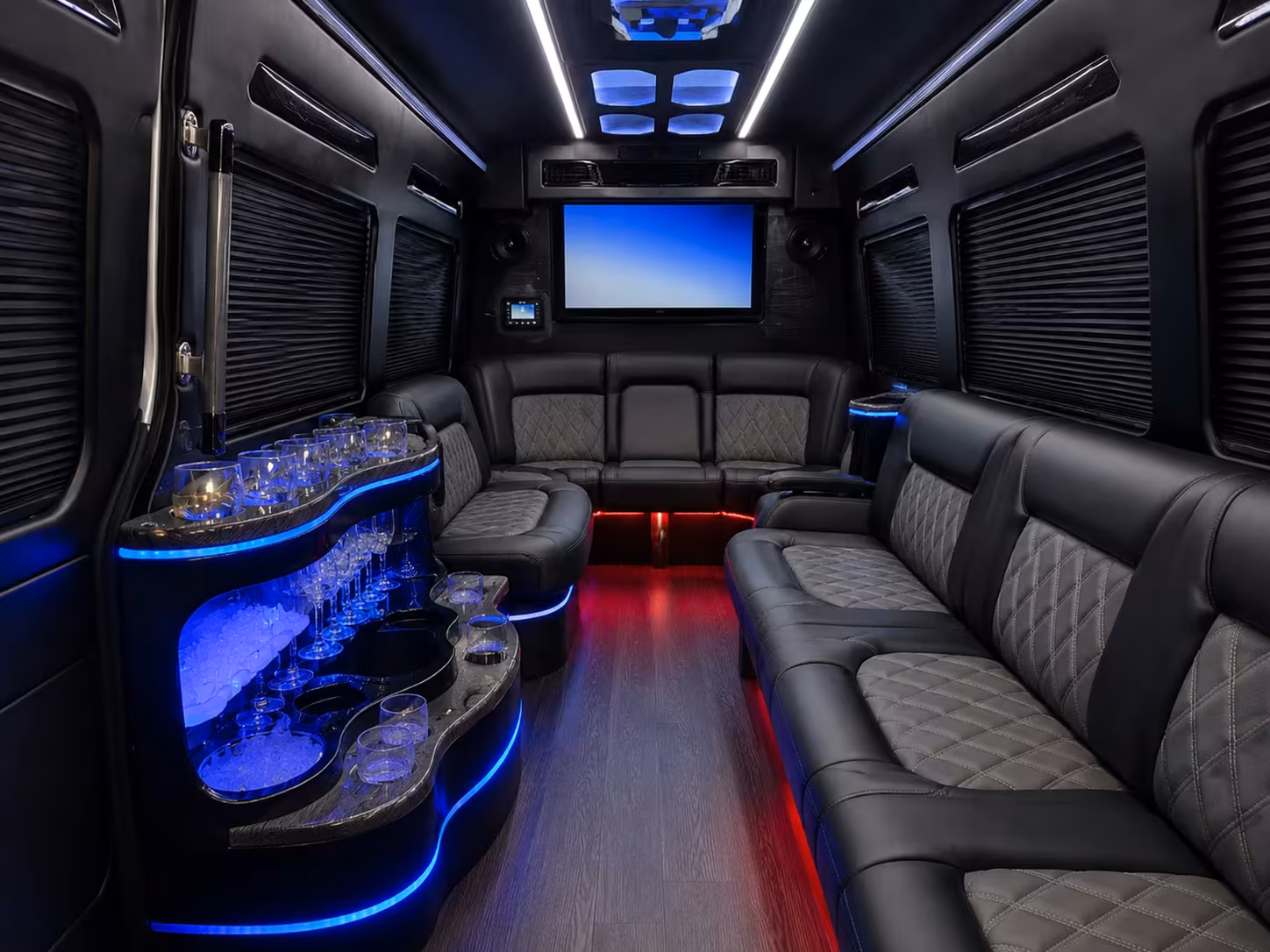 bus rental options for corona trips