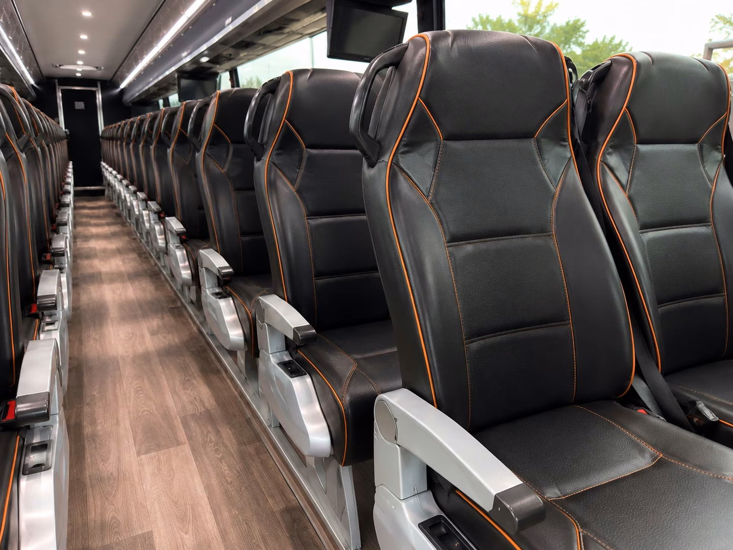comfortable ada accessible wedding transportation for corona guests