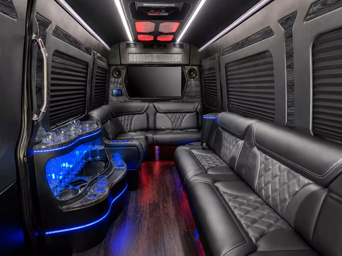 corona bus rentals to ont lax and sna airports