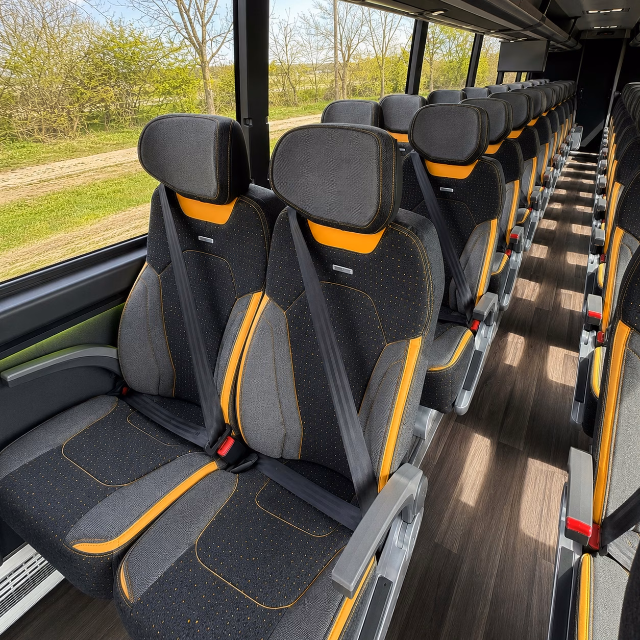 corona long distance charter bus rentals