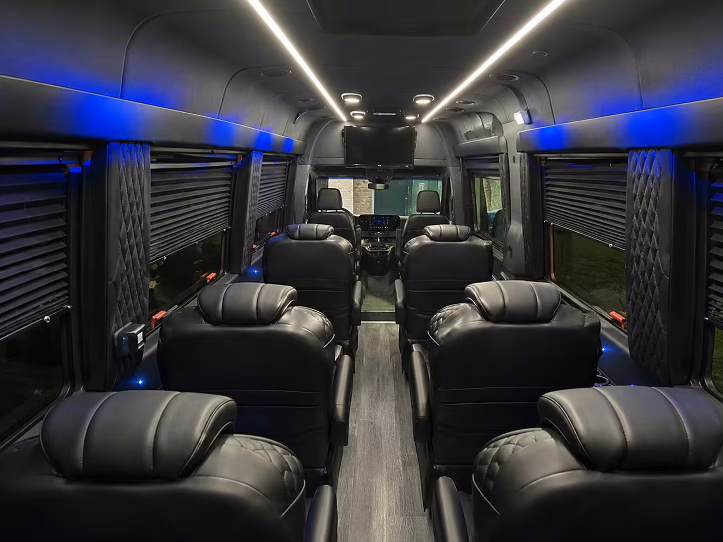 corona sprinter van rental with driver