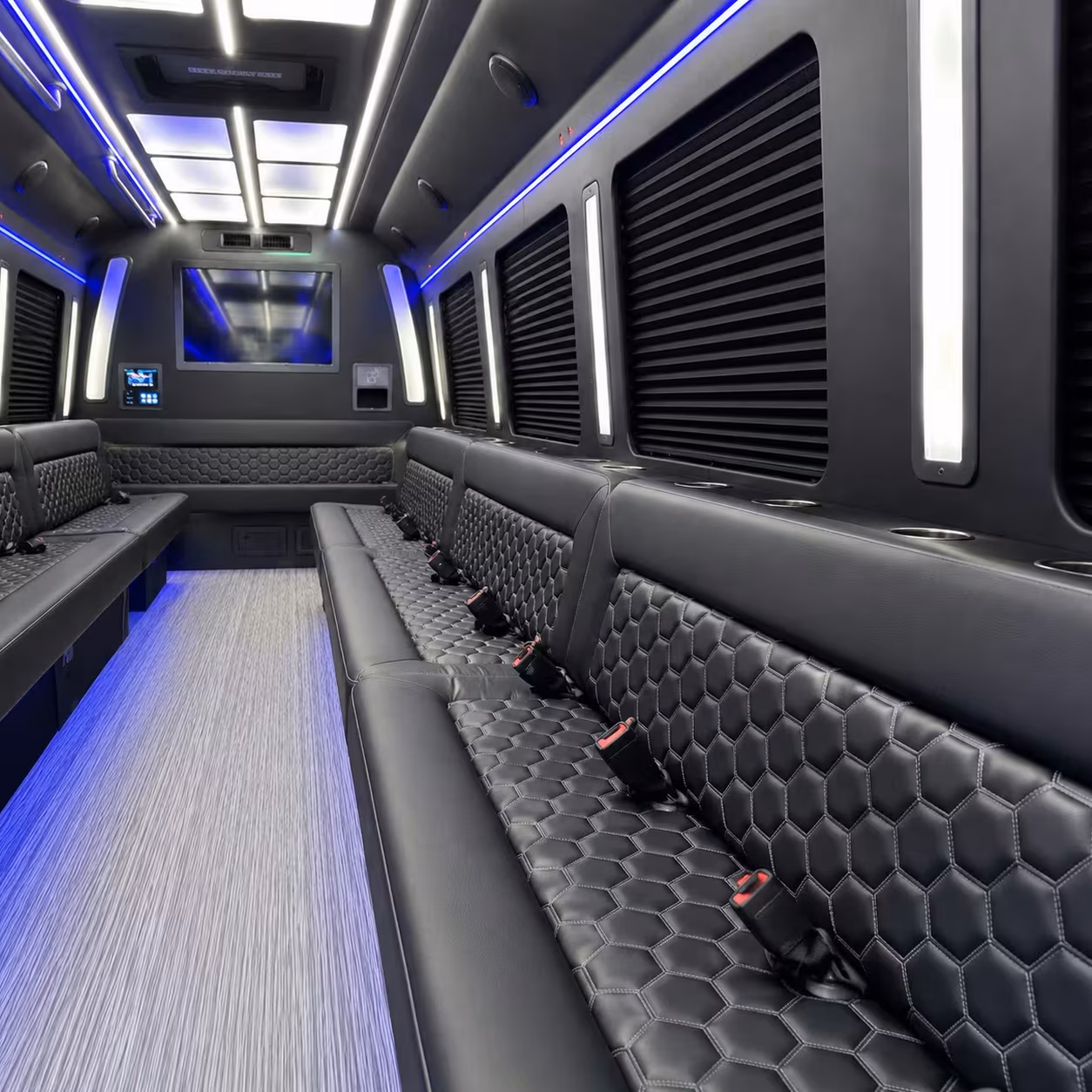 party bus interior