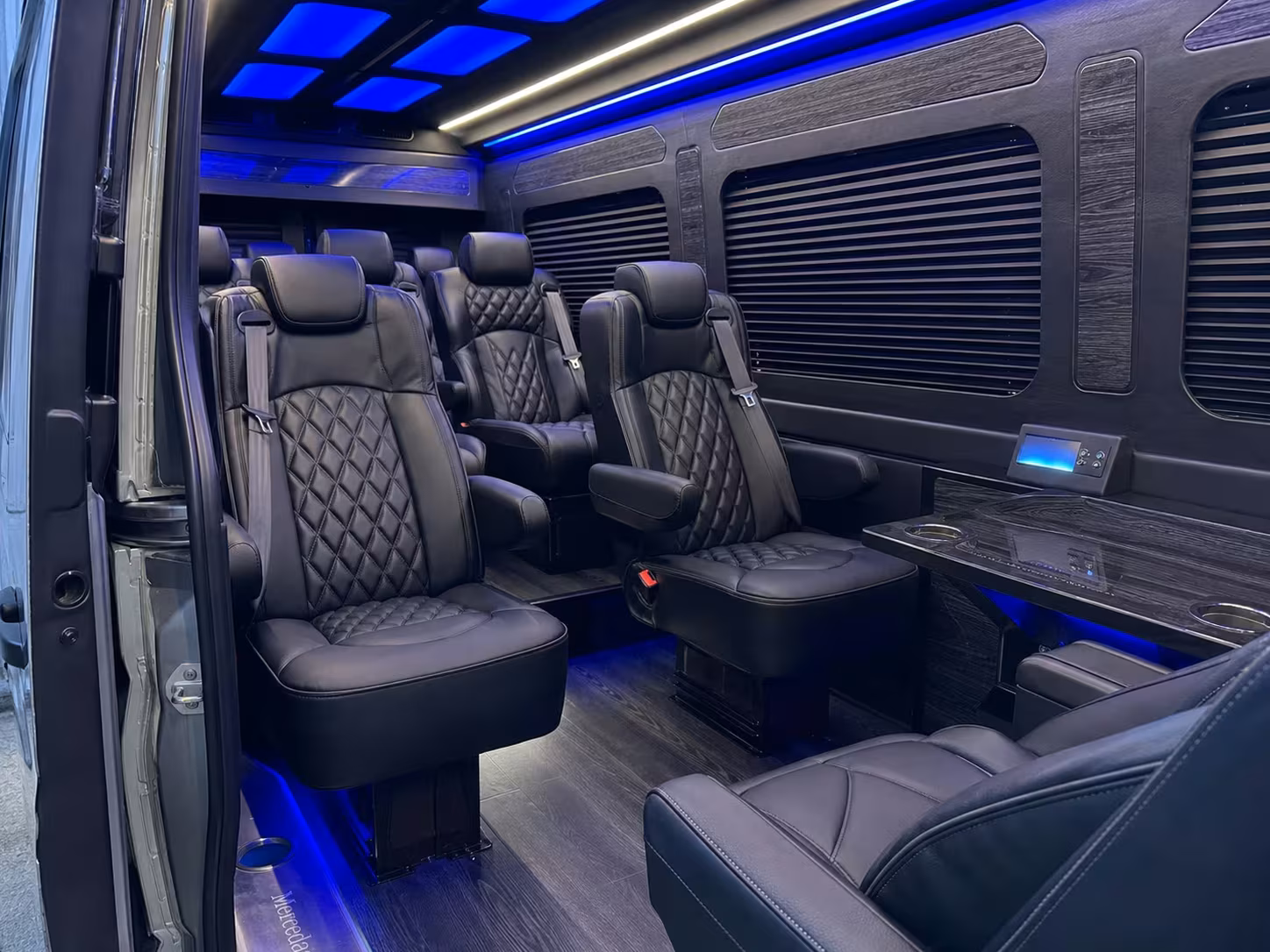 sprinter van transportation for groups and events across corona